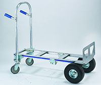 Aluminum Cobra Jr. Convertible Trucks - 4 Wheels