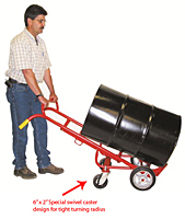 15BTC Ergonomic Series Drum Truck - Use