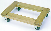 Wood Dolly Flush Open Deck