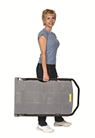 Bi-Mode Poly Folding Handle Truck - Use