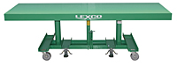 2,000 lb. Capacity Long-Deck Hydraulic Foot-Operated Lift Table