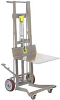 260186 Four Wheeled Hydraulic Pedalift Jack