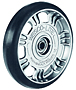 Aluminum Center Moldon Rubber Wheel R3