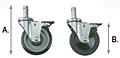 Caster Set