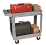 Deluxe Plastic Service Cart