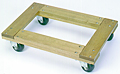 Wood Dolly Flush Open Deck