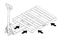 4-Way Pallet Truck - Use